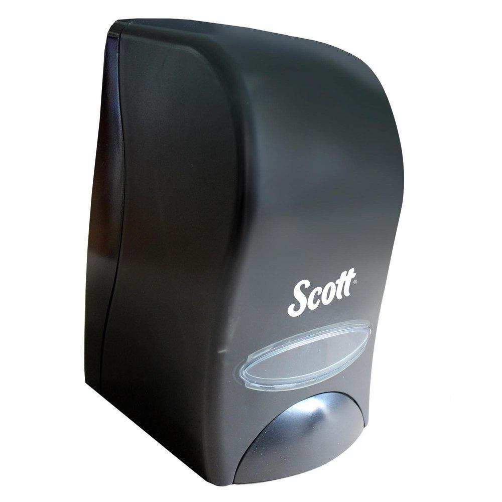 Scott&reg; Black 1000ml Wall Mount Hand Soap Dispenser 