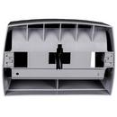 Scott&reg; Smoke/Grey Double Roll Covered Bath Tissue Dispenser 