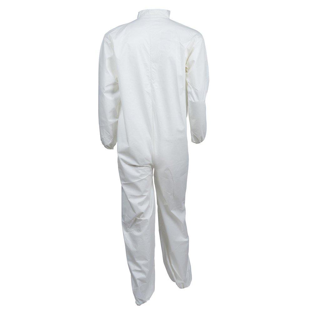 KleenGuard&trade; White Coverall with Elastic Wrist in White (Case of 25) 