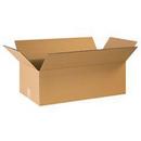 12 x 8 in. Kraft Plain Corrugated Regular Slotted Carton with 32ECT 