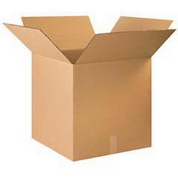 22 x 22 x 22 in. Kraft Plain Corrugated Regular Slotted Carton with 32ECT