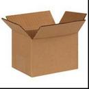 4 x 4 in. Kraft Plain Corrugated Regular Slotted Carton with 32ECT 