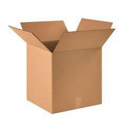 16 x 16 x 16 in. Kraft Plain Double Wall Corrugated Regular Slotted Carton with 48ECT