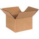 6 x 6 x 4 in. Kraft Plain Corrugated Regular Slotted Carton with 32ECT