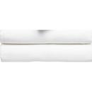 HP Textiles White 66 in. Polyester Flat Bed Sheet in White (Pack of 12) 