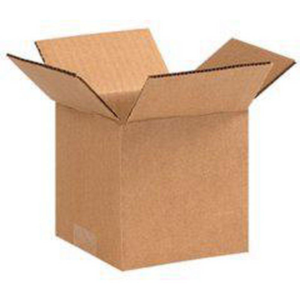 4 x 4 in. Kraft Plain Corrugated Regular Slotted Carton with 32ECT 