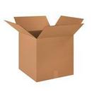 18 x 18 x 18 in. Kraft Plain Double Wall Corrugated Regular Slotted Carton with 48ECT