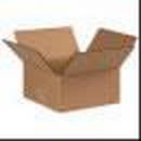 Kraft 6 x 6 in. Kraft Plain Corrugated Regular Slotted Carton with 32ECT 