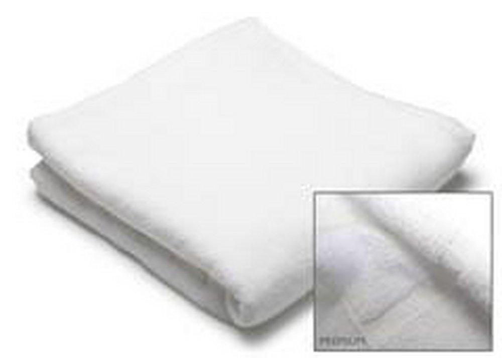Intralin White 24 in. Bath Towel in White (Pack of 6) 
