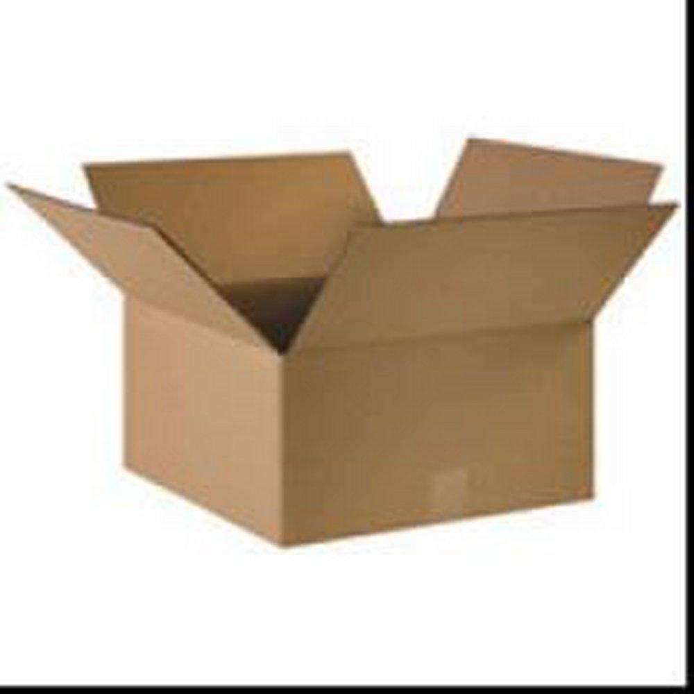 Kraft 16 x 8 in. Kraft Plain Corrugated Regular Slotted Carton with 32ECT 