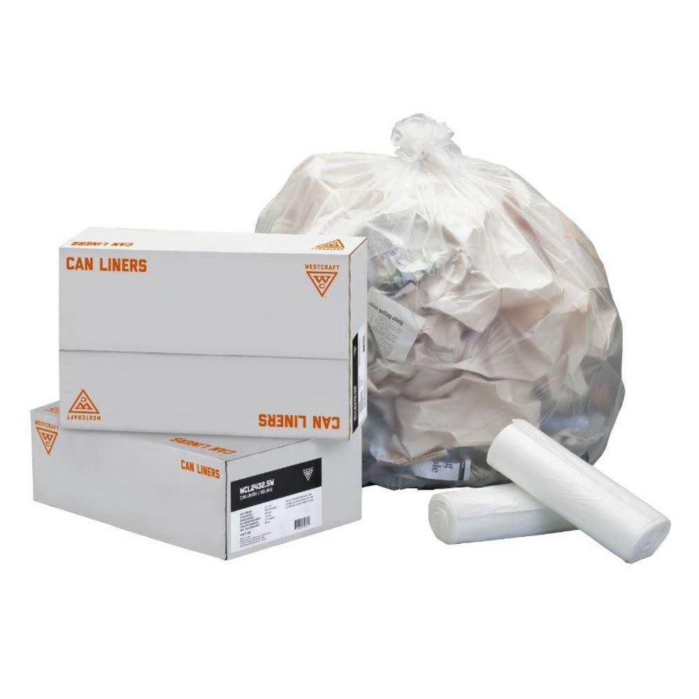 Westcraft Natural 40 x 48 in. 12 mic Can Liner (Case of 250) 