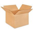 9 x 9 x 6 in. Kraft Plain Corrugated Regular Slotted Carton with 32ECT