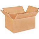 9 x 6 x 4 in. Kraft Plain Corrugated Regular Slotted Carton with 32ECT