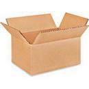 6 x 4 in. Kraft Plain Corrugated Regular Slotted Carton with 32ECT 