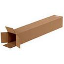 4 x 24 in. Kraft Plain Corrugated Regular Slotted Carton with 32ECT 