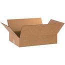 18 x 12 x 4 in. Kraft Plain Corrugated Regular Slotted Carton with 32ECT