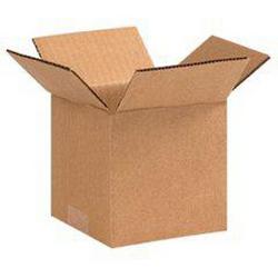 5 x 5 x 5 in. Kraft Plain Corrugated Regular Slotted Carton with 32ECT