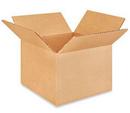 9 x 9 x 6-1/2 in. Kraft Plain Corrugated Regular Slotted Carton with 32ECT