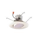 Nora Lighting White 12.5W Adjustable Retrofit Trim 