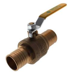 1-1/4 in. Brass Full Port F1807 400# Ball Valve