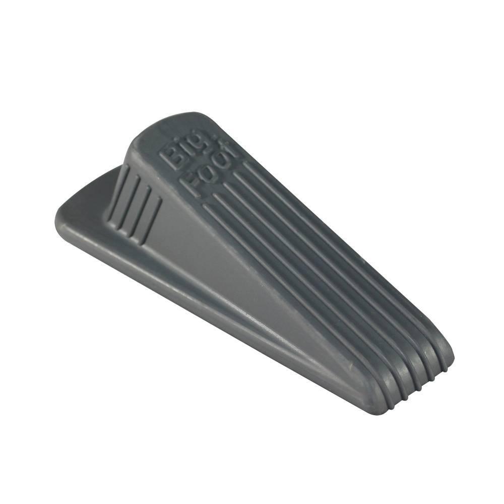 Impact&reg; Grey Regular Heavy Duty Foot Door Stop 