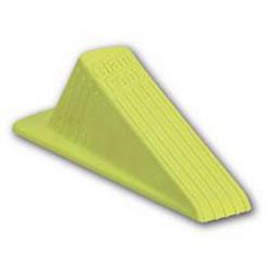 Super Giant Industrial Foot Door Stop in Yellow and Green