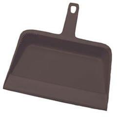 Impact&reg; Black 11-3/10 x 2-2/5 x 11-3/4 in. Plastic Dust Pan 