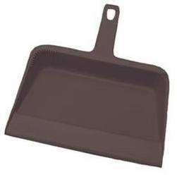 4 x 12 in. Polypropylene Dust Pan in Black