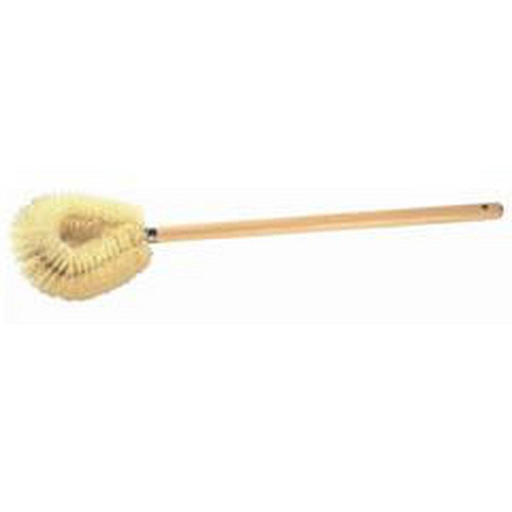Impact Products Cream 21 x 4-3/4 in. Plastic and Tampico Toilet Bowl Brush 