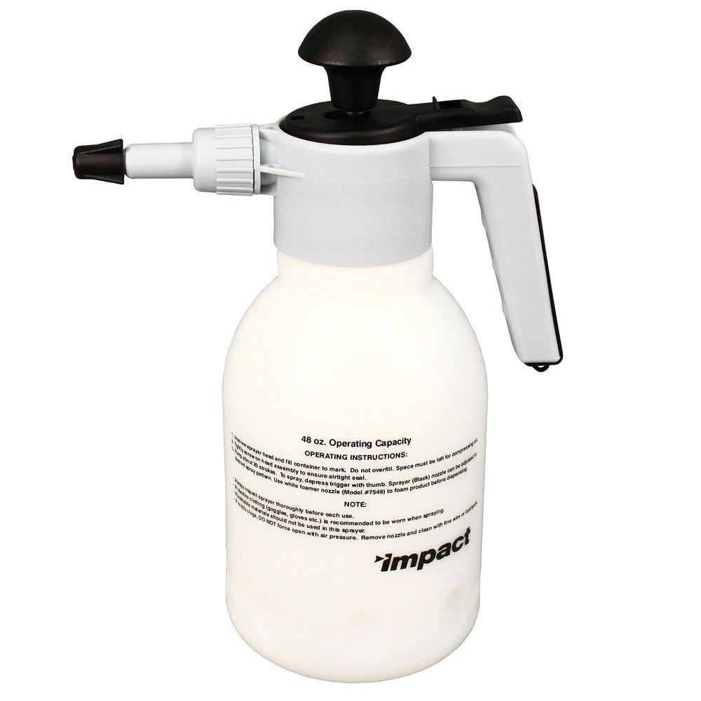 Impact&reg; Translucent Foaming Sprayer in White and Translucent 