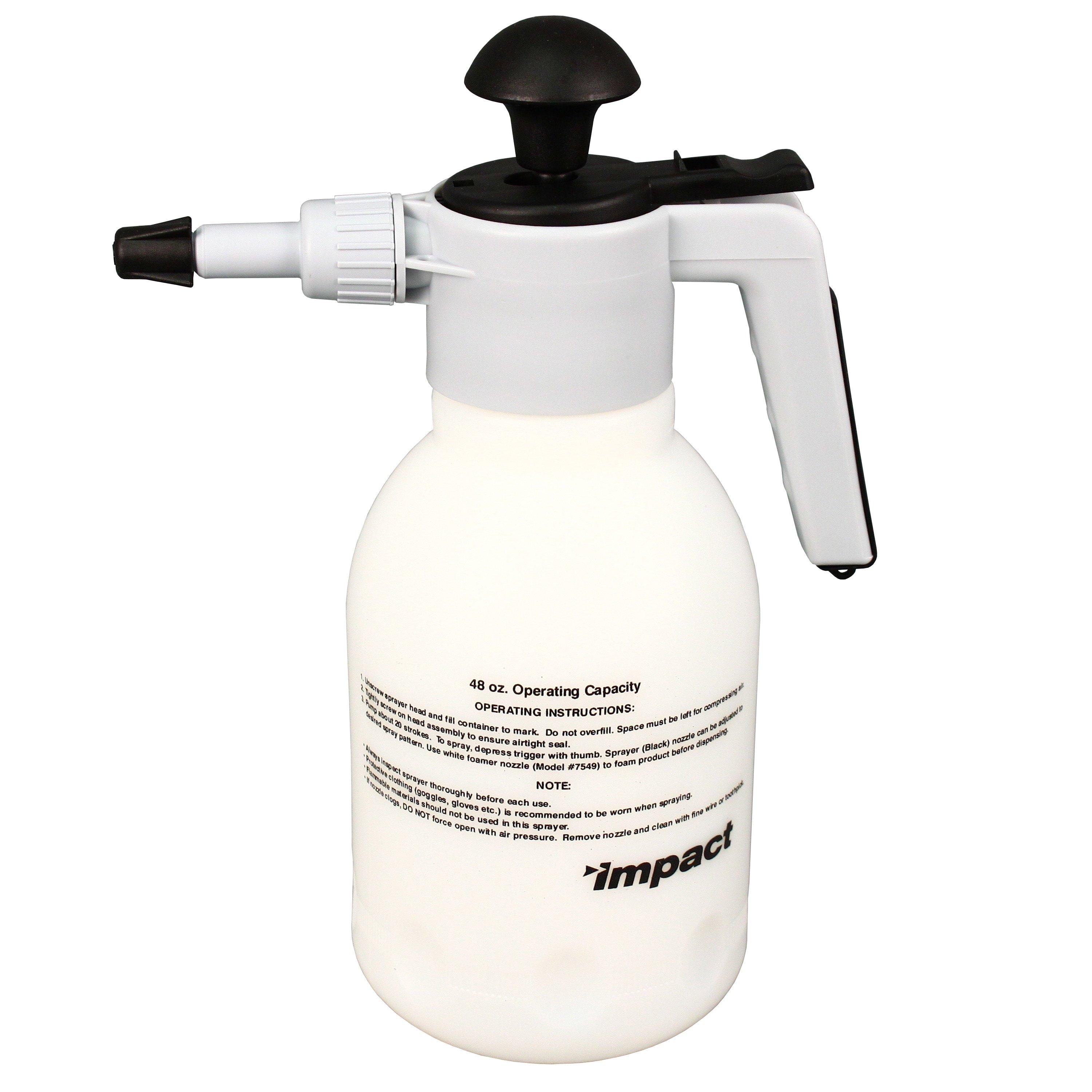 Impact&reg; Translucent Foaming Sprayer in White and Translucent 