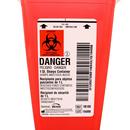 Impact&reg; Red 4-1/21 in. Sharp Container 