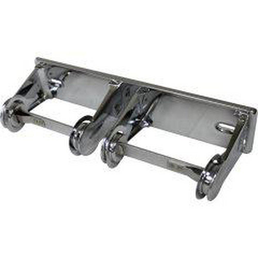 Impact Products Polished Chrome Double Roll Toilet Tissue Dispenser 