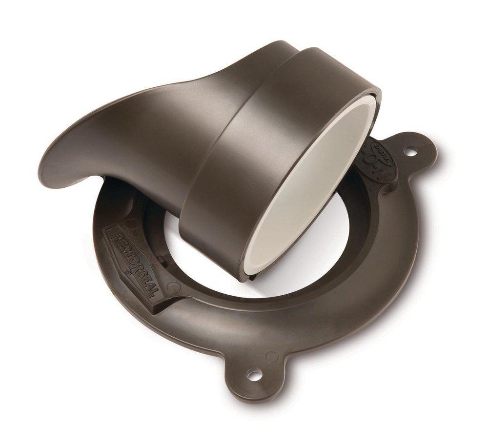Rectorseal Oil Rubbed Bronze ASA Escutcheon and Nozzle 