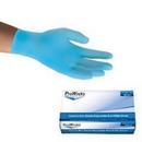 HOSPECO Blue 5.5 mil Rubber Ambidextrous and Exam Disposable Gloves in Blue (Case of 10) 