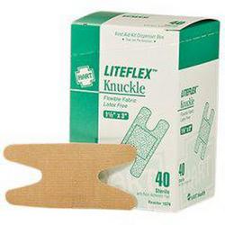 Light Weight Fabric, Elastic, Woven and Cloth Knuckle Bandage (Box of 40)