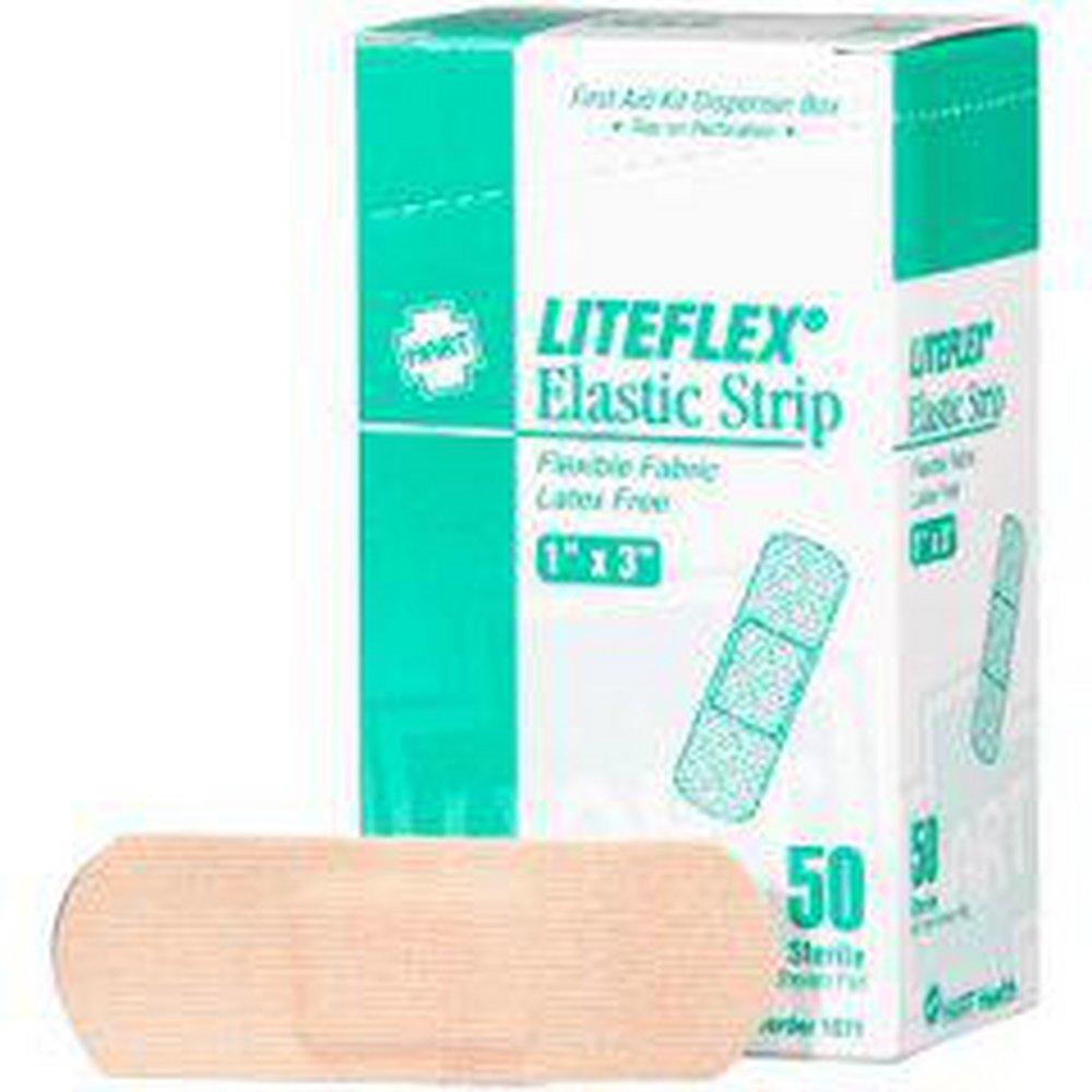 HART Health 1 x 3 in. Elastic Adhesive Bandage Strip (Box of 50, Case of 12 Boxes) 