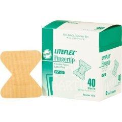 HART Health 1-3/4 in. Elastic, Cloth and Woven Fingertip Adhesive Bandage  (Box of 25, Case of 12 Boxes) 
