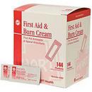 0.9 gm First Aid and Burn Cream (Box of 144, Case of 10 Boxes)