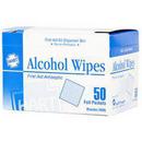 1 x 2-1/2 in. Alcohol Wipes (Box of 50)