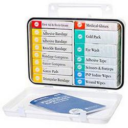 6-1/2 x 9-3/16 in. Plastic First Aid Kit Unit Box