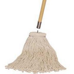 1-1/4 in. 24 oz. Cotton Mop in White