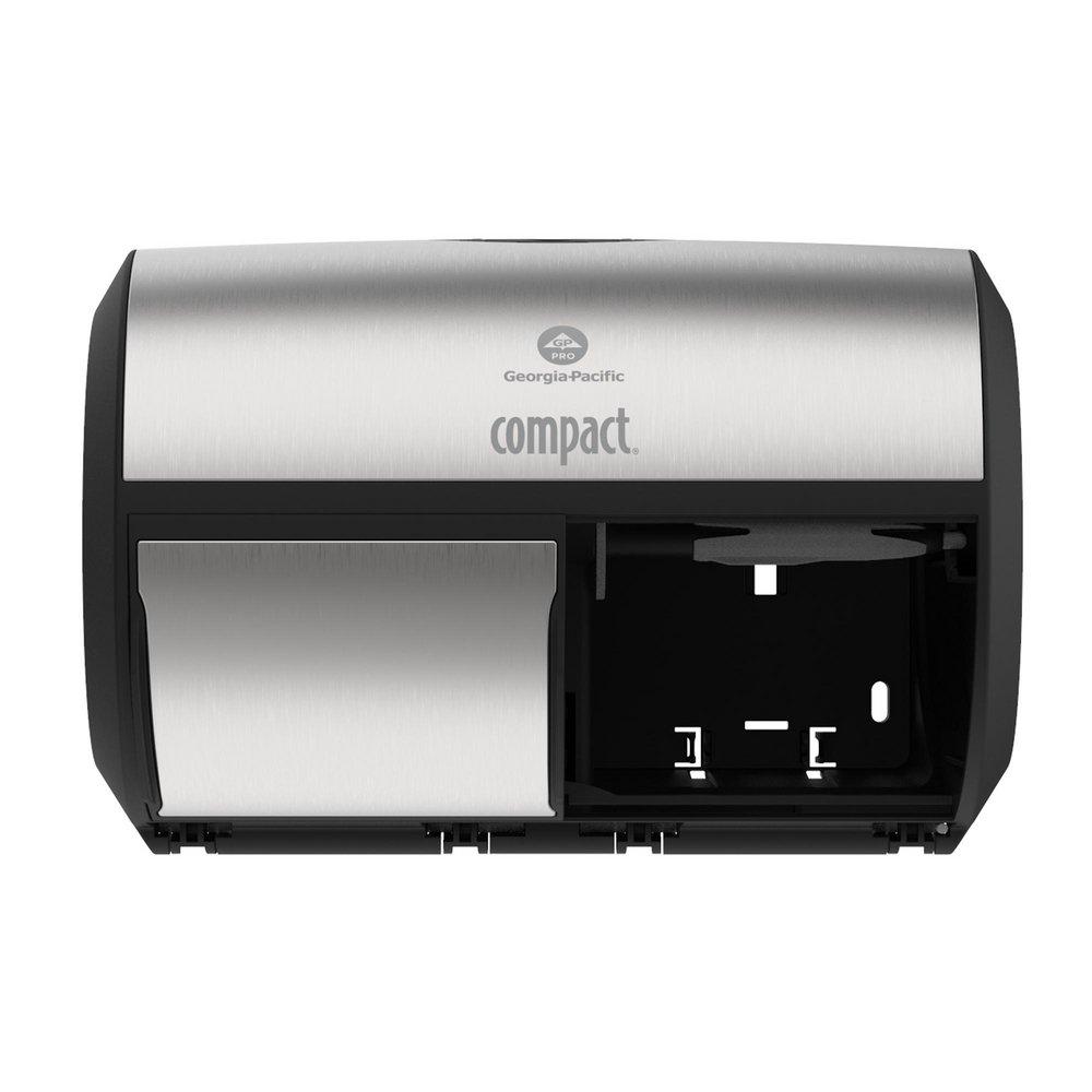 Georgia-Pacific Stainless 2-roll Horizontal Bath Tissue Dispenser 