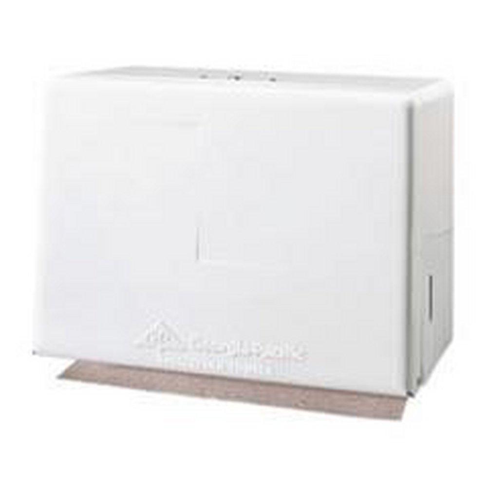 Georgia-Pacific White Steel Single Fold Paper Towel Dispenser 