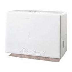 Steel Single Fold Paper Towel Dispenser in White