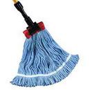 1-1/4 in. Cotton and Rayon Blend Wet Mop in Blue
