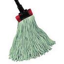 1-1/4 in. Cotton and Rayon Wet Mop in Green