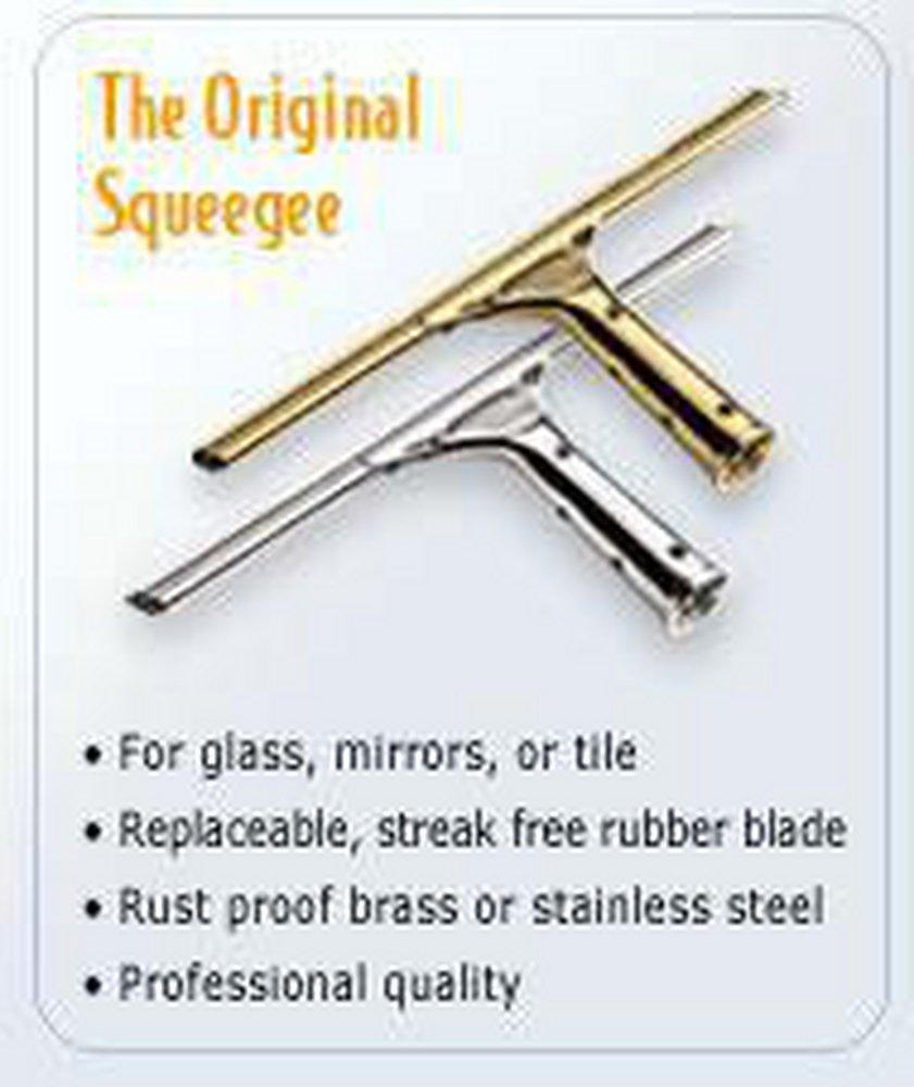 Ettore Products Company Aluminum and Rubber Window Squeegee 