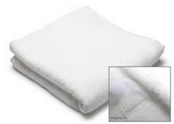 24 x 50 in. Polyester Bath Towel in White