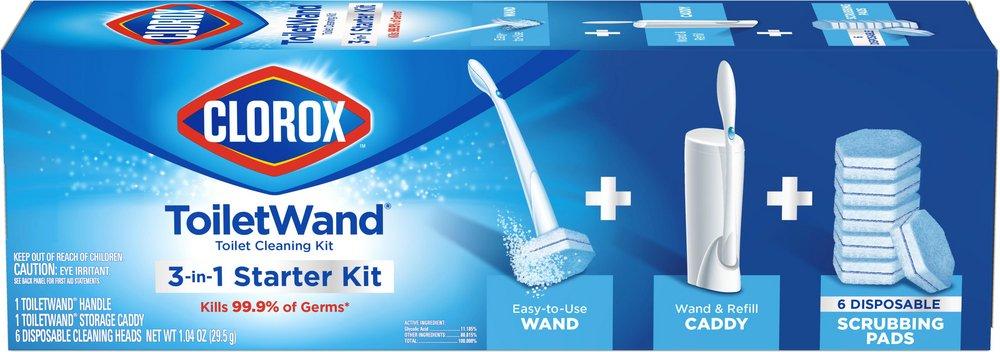 CLO03191CT - Clorox ToiletWand Disposable Toilet Cleaning System